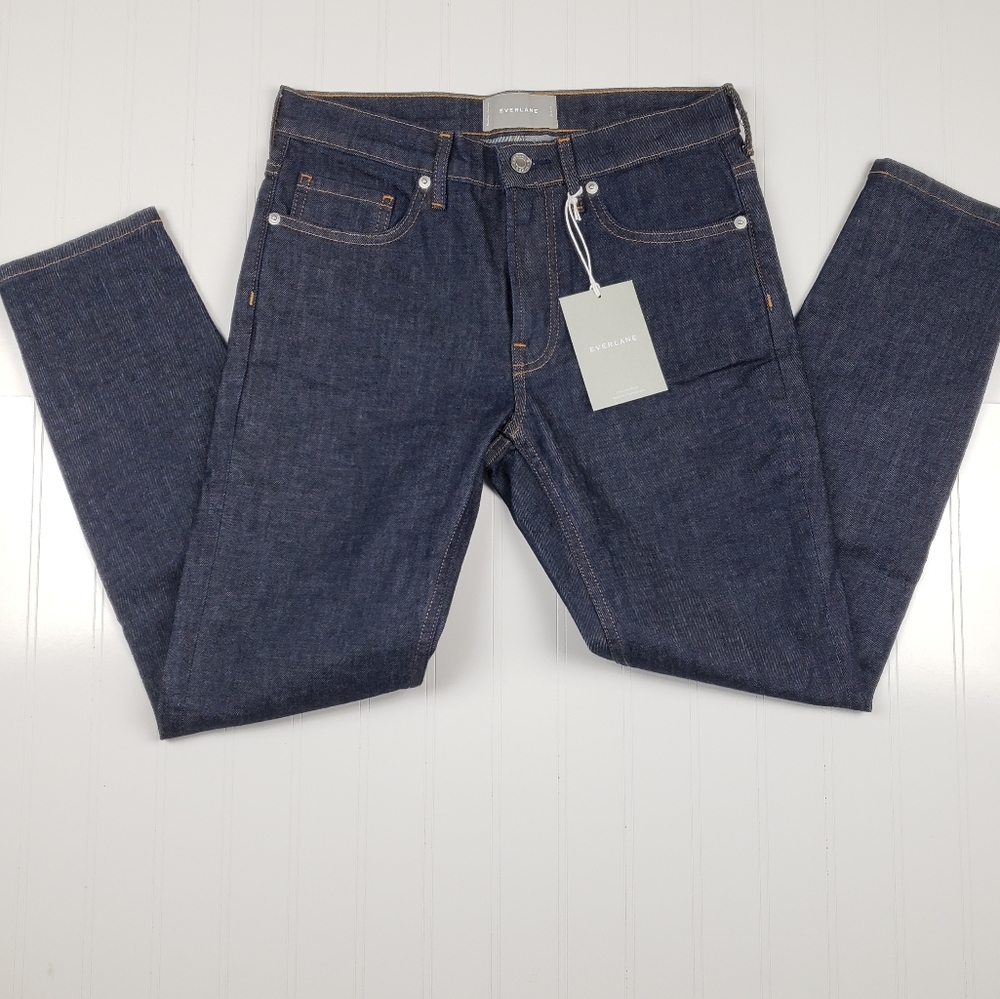 NWT Everlane mid rise skinny ankle jeans